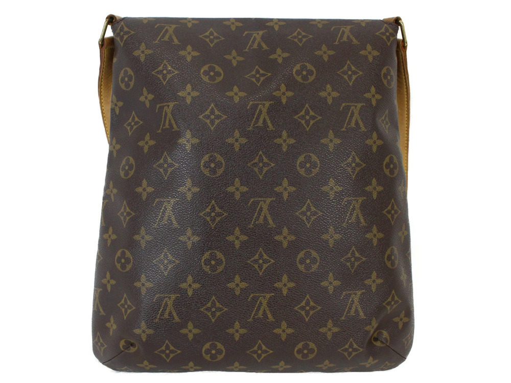 Louis Vuitton Brown Crossbody Musette Monogram Shoulder Canvas Bag Brown